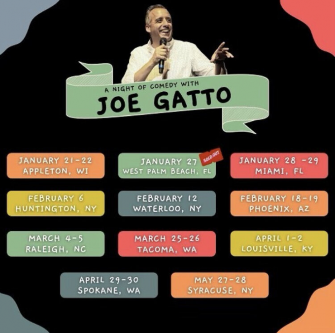 Joe Gatto at Stranahan Theater