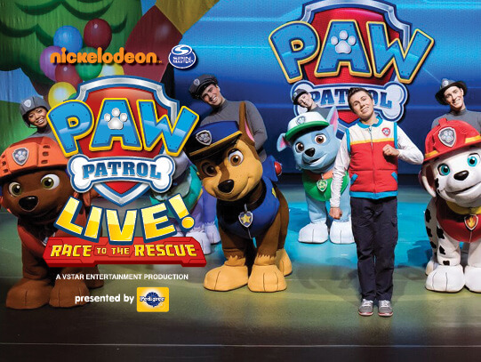 Paw Patrol Live at Stranahan Theater