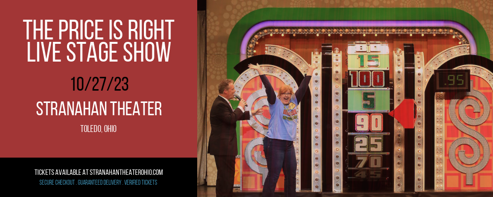 The Price Is Right - Live Stage Show at Stranahan Theater
